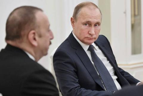 Poutine et Aliyev  discuteront du conflit du Haut-Karabagh à Moscou 