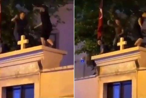 Türkiye'de Ermeni kiliseye büyük saygısızlık