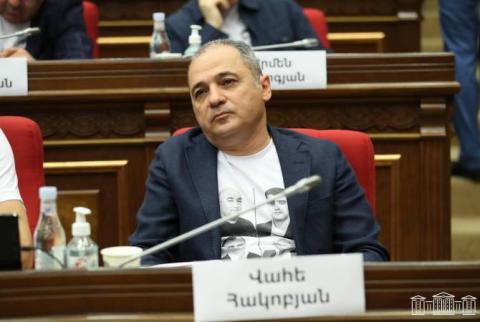 «Հայաստան» խմբակցությունն ԱԺ տնտեսական հարցերի հանձնաժողովի նախագահի թեկնածու է առաջադրել Վահե Հակոբյանին