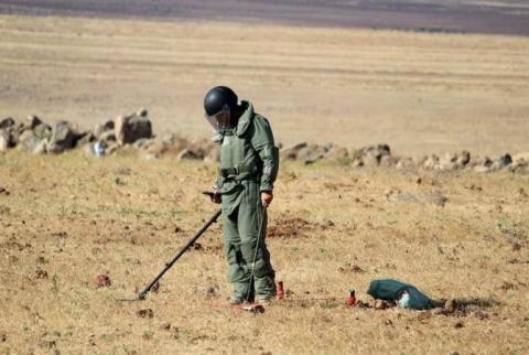 Three Artsakh deminers wounded in cluster bomb explosion 