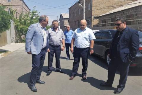 Առինջում ասֆալտապատվում են ներհամայնքային փողոցներ, լուսավորվում են թաղամասեր