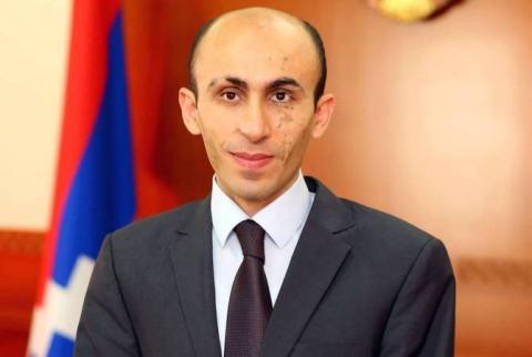 الأكاذيب لا تصبح حقائق بالتكرار.لن تكون آرتساخ أبداً جزءاً من أذربيجان-وزير الدولة بآرتساخ أرتاك بيكليريان برد على علييف