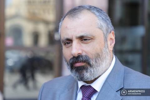 Artsakh Dışişleri Bakanı'ndan Azerbaycan'a çağrı: "Gerçeği çarpıtmayın"