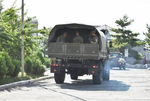 5th Army Corps of Armenian military holds drills 