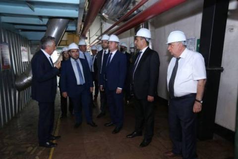 Гнел Саносян посетил Армянскую АЭС