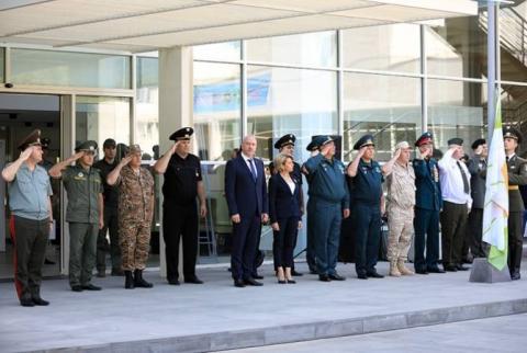 افتتاح ألعاب«مقاتل السلام-2021»بإطار بطولة«ألعاب الجيش الدولية» بأكاديمية مونتي ملكونيان العسكرية بأرمينيا بمشاركة 6 دول