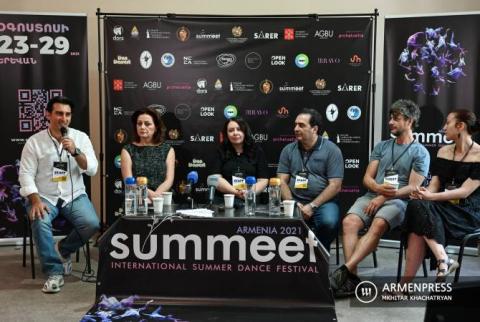 В Ереване стартует первый Международный летний фестиваль современного танца SUMMEET