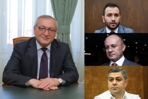 Artsakh Parlamento Başkanı, Hayk Koncoryan, Seyran Ohanyan ve Artur Vanetsyan’ı Artsakh’a davet etti