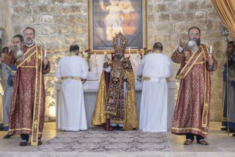 В Малатии, в церкви Святой Троицы впервые после 1915 года была отслужена литургия