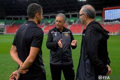 Joaquin Kaparos ve Henrikh Mkhitaryan, Kuzey Makedonya maçı öncesi basın toplantısı yapacak