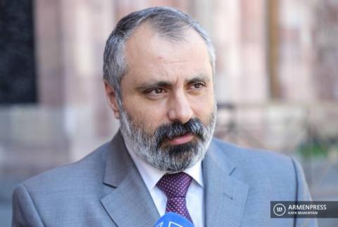 آرتساخ لن تكون جزءاً من أذربيحان وتصريحات الرئيس الأذري تؤكد ذلك-وزير خارجية آرتساخ دافيت بابيان-