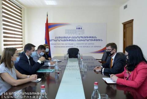 Netherlands to assist Armenia in judicial reforms: Ambassador, Justice Minister hold meeting