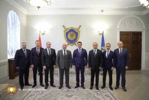 Аргишти Кярамян в Беларуси принял участие в трехсторонней встрече
