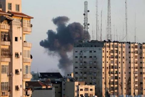 İsrail savaş uçakları, Gazze'de Hamas'a ait mevzileri vurdu