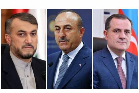 Իրանի, Թուրքիայի և Ադրբեջանի ԱԳ նախարարների հանդիպումը տեղի կունենա Թեհրանում