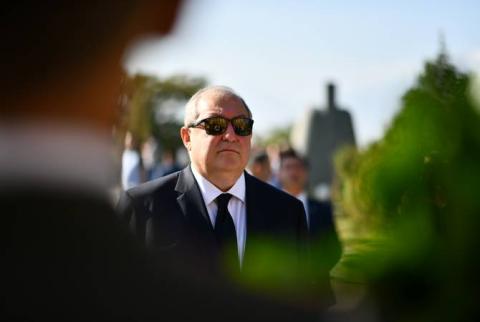 Armen Sarkisyan: Bugün, güçlü bir Ermenistan ve Artsakh için her zamankinden daha fazla çaba sarfetmeliyiz