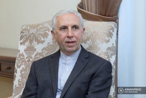 Iranian ambassador to Armenia condemns Azerbaijan for charging tolls on cargo shipments  