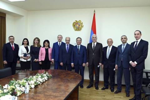 Ваагн Хачатрян принял лауреата Государственной премии Армении за вклад в сферу ИТ Чи-Фун Чана