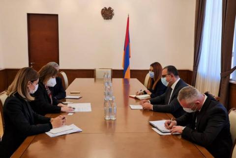 Armenia Finance Minister holds meeting with UNDP Resident Representative