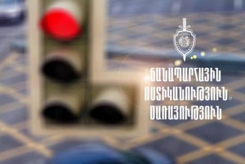 Աճառյան 1-ին փակուղու խաչմերուկում Աճառյան փողոցի տրանսպորտային լուսացույցները կտեղակայվեն երթևեկելի մասի վերևում