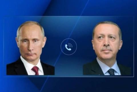 At Erdoğan’s request, Putin presents the results of a trilateral meeting in Sochi