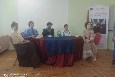 Մարտունի քաղաքում ներկայացվեց «Հանդիպում 100 տարի անց» պիեսը 
