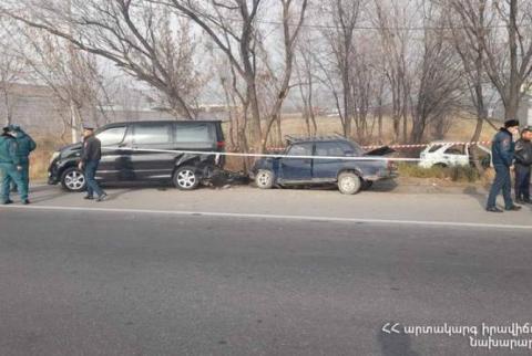 Երևան-Մուսալեռ ճանապարհին ՃՏՊ-ի հետևանքով ավտոմեքենայի վարորդը մահացել է