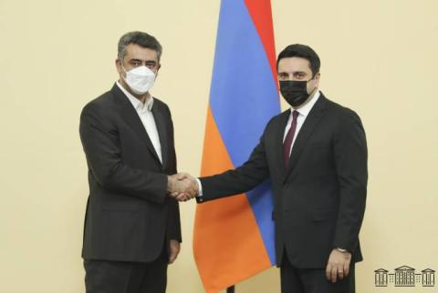 Председатель НС Армении принял делегацию Меджлиса Ирана