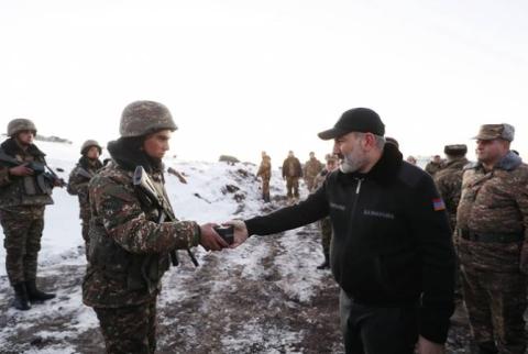 The Prime Minister visits military positions and N regiment of the Defense Ministry ahead of the New Year