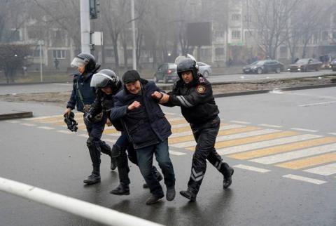 Ղազախստանում 8 հազար մարդ են ձերբակալել անկարգությունների պատճառով
