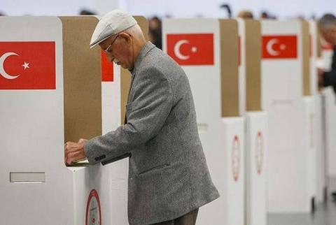 Թուրքիայում հարցվածների 56,9 տոկոսը կողմ է եղել արտահերթ ընտրություններին