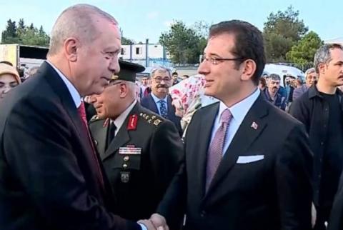 Թուրքիայում անցկացված սոցհարցման արդյունքներով Ստամբուլի քաղաքապետն առաջ է անցել գործող նախագահ Էրդողանից 