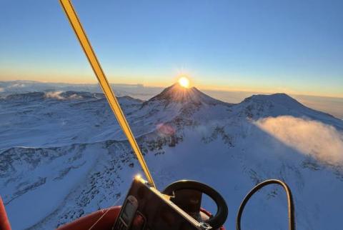 Armenian pilot to attempt world record-breaking hot air balloon flight 