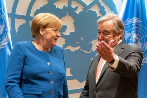 DPA: Гутерриш предложил Меркель работу в структуре ООН
