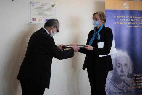 UNHCR welcomes support from the People of Japan to conflict-affected families in Armenia