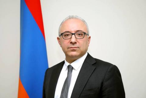 Mnatsakan Safaryan nommé vice-ministre des Affaires étrangères d'Arménie