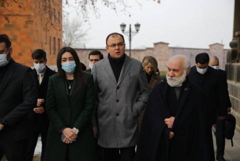 Делегация во главе с министром юстиции Грузии посетила УИУ «Армавир»
