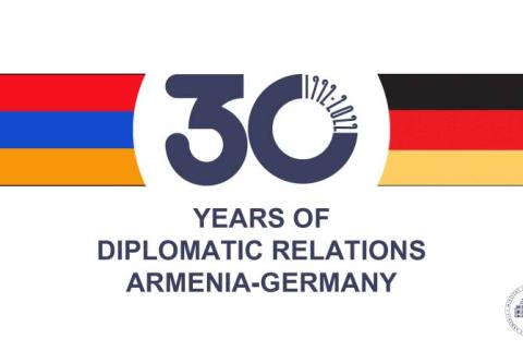 Armenia, Germany celebrate 30th anniversary of establishment of diplomatic relations