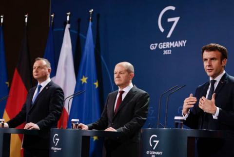 Germany, France, Poland urge Russia to start substantial European security dialogue