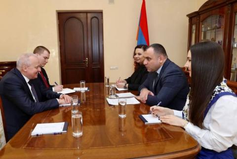 Председатель Конституционного суда Армении принял посла РФ