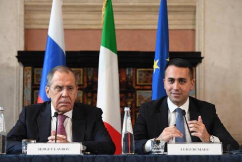 Ռուսաստանի և Իտալիայի ԱԳ նախարարները կքննարկեն Ուկրաինայի շուրջ իրադրությունը