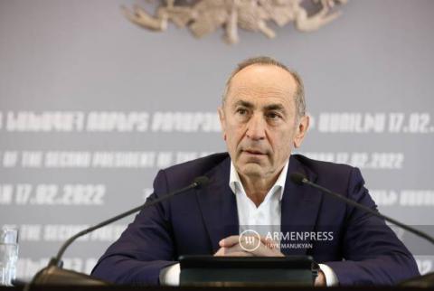 Kocharyan says “respected clergyman” from Armenian Apostolic Church would be best candidate for presidency 