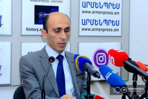 Artsakh State Minister hopes it would be possible to find peaceful solution in Donbass