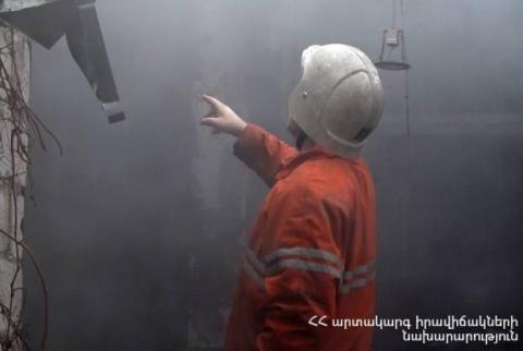 Հրշեջները մարել են Արգավանդում բռնկված հրդեհը