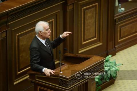 ‘We all will be equal before the law’, President-elect of Armenia says