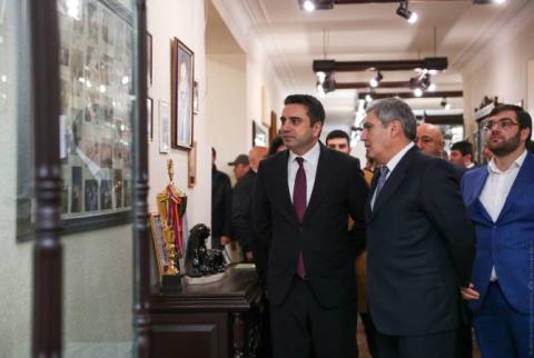 Ալեն Սիմոնյանն այցելել է ՀՀ ազգային հերոս Վազգեն Սարգսյանի տուն-թանգարան