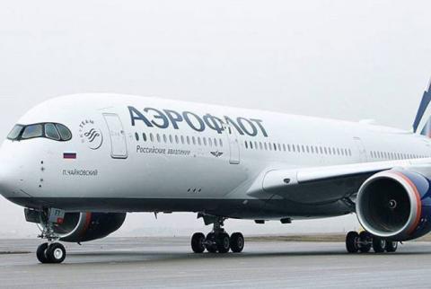 Russian airline Aeroflot suspends all international flights, except those to Belarus