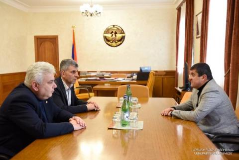 President of Artsakh receives representatives of the ARF-Dashnaktsutyun Party