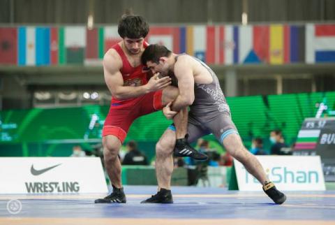 Арман Андреасян стал серебряным призером Чемпионата Европы по вольной борьбе