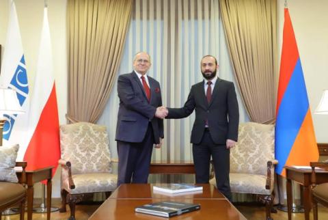 Début de la visite du président en exercice de l'OSCE à Erevan